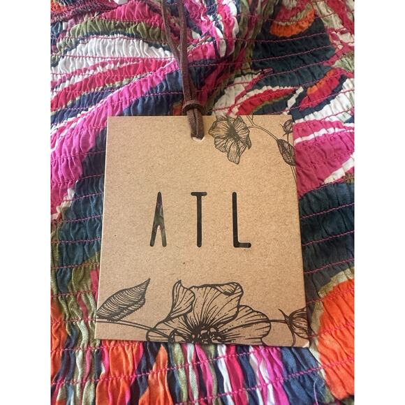 Abel The Label Anthropologie One Shoulder Kelissa Dress Size Large Maxi Resort - Picture 11 of 14